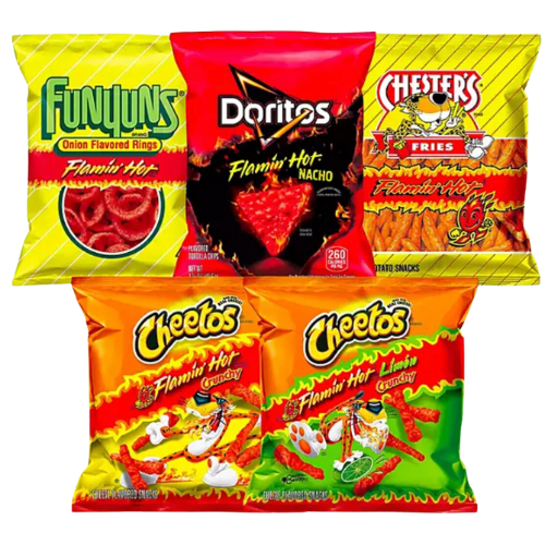 Frito-Lay Flamin' Hot Variety Pack Snacks, 30pk