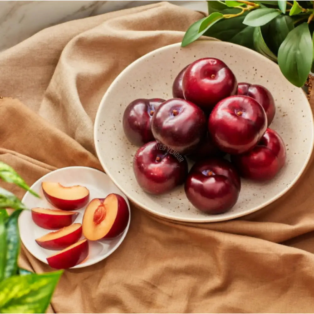 Fresh Plums 2 lb Bag Fruit