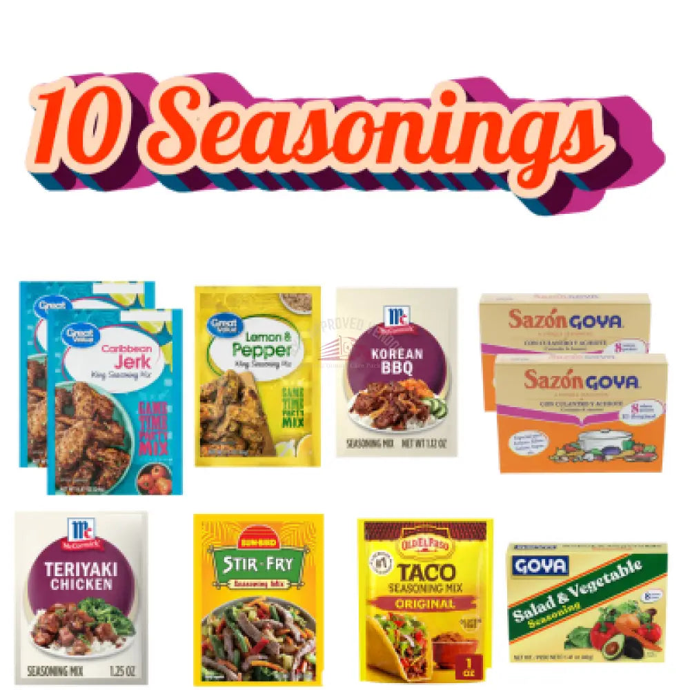10 Seasoning Kit