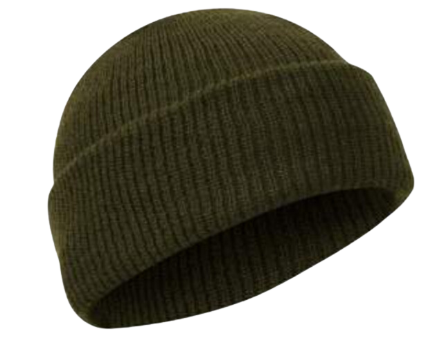 100% Wool Hat, Scarf & Glove Set (Olive Green)