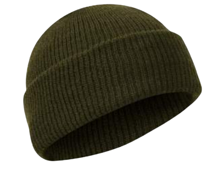 100% Wool Hat, Scarf & Glove Set (Olive Green)