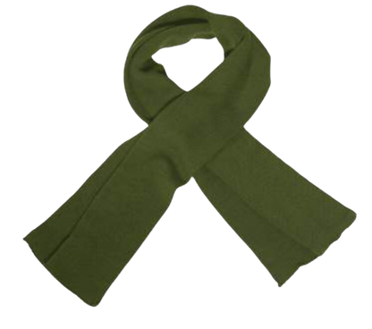 100% Wool Hat, Scarf & Glove Set (Olive Green)