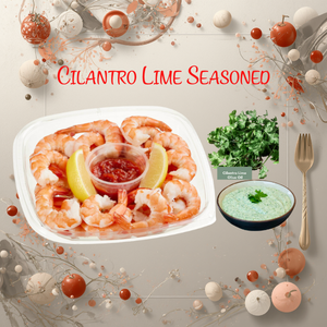 Cocktail Medium Shrimp Cooked w/Cilantro Lime Seasoning