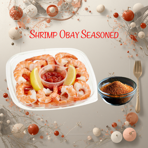 Cocktail Medium Shrimp Cooked w/ Obay Seasoning