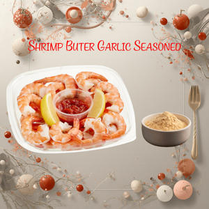 Cocktail Medium Shrimp Cooked w/ Butter Garlic Seasoning