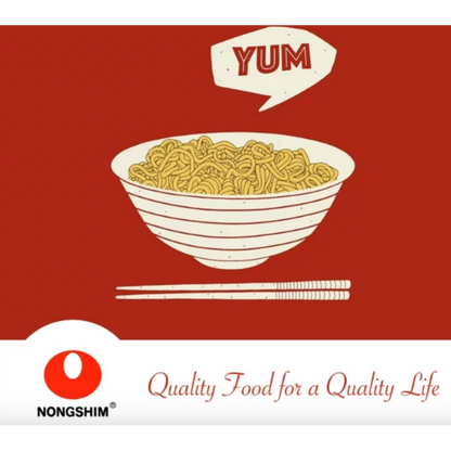 Nongshim Shin Ramyun Spicy Beef Ramen Noodle Soup Big Bowl, 4.02oz, 1ct