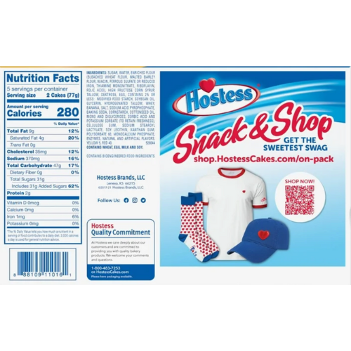 Hostess Banana Flavored Twinkies, Banana Flavored Filling ? 13.58oz, 10ct