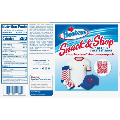 Hostess Banana Flavored Twinkies, Banana Flavored Filling ? 13.58oz, 10ct