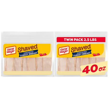 Oscar Mayer Shaved Smoked Turkey Breast, 20oz