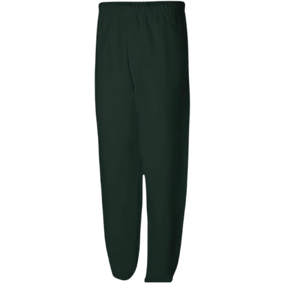Sweatpants w/Pockets 100% Cotton (Green)