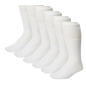 Tube Sport Cushion Socks, 6pk (White)