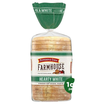 Pepperidge Farm Farmhouse Hearty White Bread, 24oz