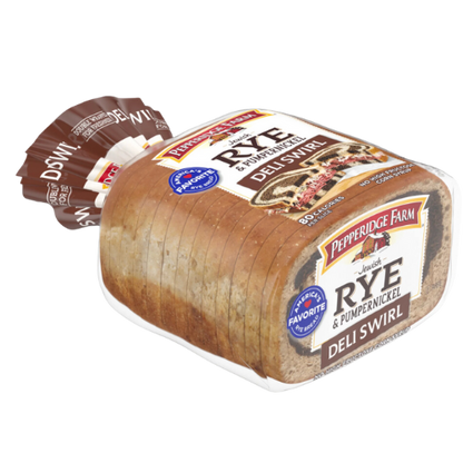 Pepperidge Farm Rye & Pumpernickel Swirl Bread, 16oz