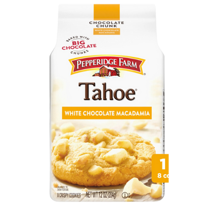 Pepperidge Farm Tahoe White Chocolate Macadamia Nut Cookies, 7.2oz