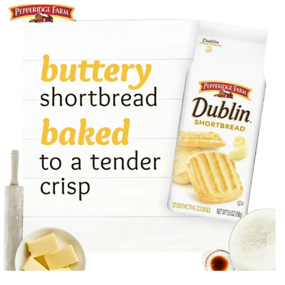 Pepperidge Farm Dublin Shortbread Cookies, 5.5oz