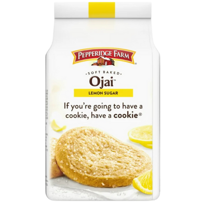 Pepperidge Farm Soft Baked Ojai Lemon Sugar Cookies, 8.6oz