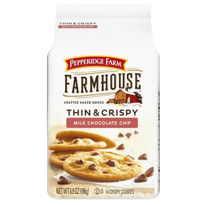 Pepperidge Farm Farmhouse Milk Chocolate Chip Cookies, 6.9oz