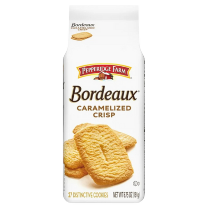Pepperidge Farm Bordeaux Caramelized Crisp Cookies, 6.75oz
