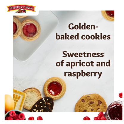 Pepperidge Farm Verona Apricot Raspberry Thumbprint Cookies, 6.75oz