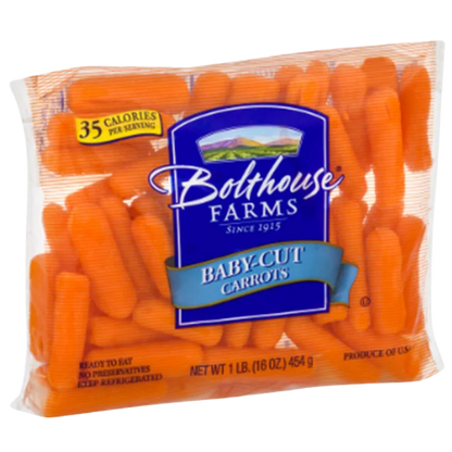 Baby Peeled Carrots, 1lb