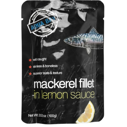 Aqua Bay Mackerel Fillet with Lemon Sauce 3.53oz