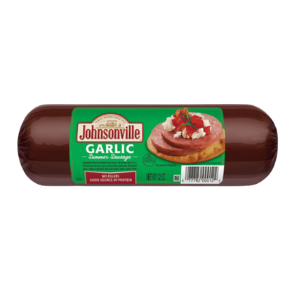 Johnsonville Garlic Summer Sausage 12oz