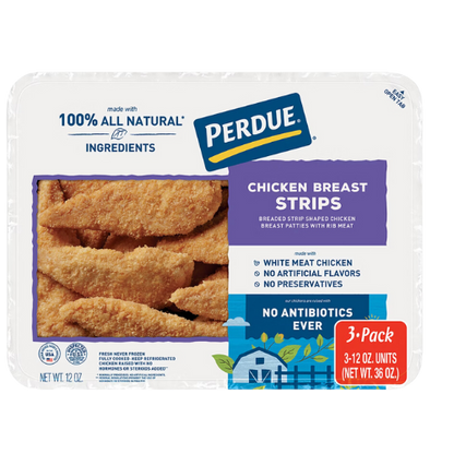 Perdue Breaded Chicken Breast Strips, 3 pk./12 oz.