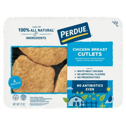 Perdue, Breaded Chicken Breast Cutlet Patties, 12oz.