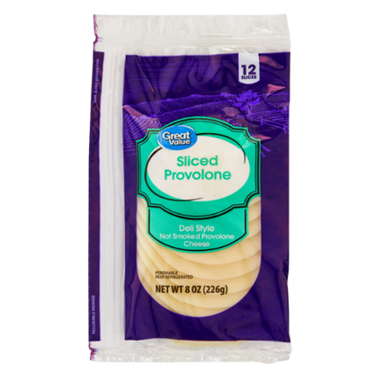 Non-Smoked Provolone Cheese, 8oz, 12 Count