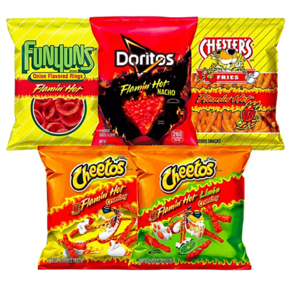 Frito-Lay Flamin' Hot Variety Pack Snacks, 30pk
