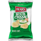 Herr’s Sour Cream and Onion Potato Chips, 2.5oz.