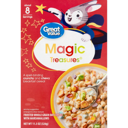G V Magic Treasures Whole Grain Oat with Marshmallow Cereal, 11.5 oz