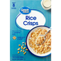 G V Toasted Rice Crisps Breakfast Cereal, 12 oz