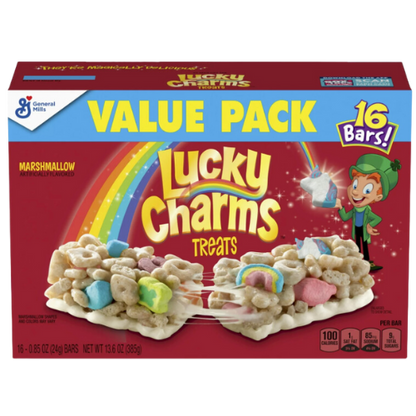 Lucky Charms Breakfast Cereal Bars, 16ct