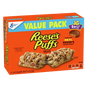 Reese's Puffs Cereal Peanut Butter & Cocoa Treat Bars, 16 Bars