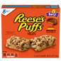 Reese's Puffs Breakfast Cereal Peanut Butter & Cocoa Bars, 8ct