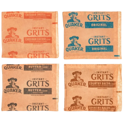 Quaker, Instant Grits Variety Pack, 0.98oz, 22pk