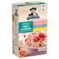 Quaker, Fruit & Cream Instant Oatmeal, Variety Packl, 1.05 oz, 8pk