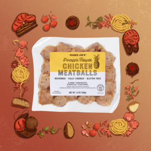 Pineapple Teriyaki Chicken Meatballs