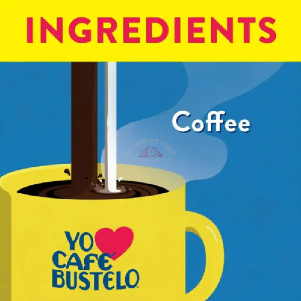 Cafe Bustelo Espresso Style Ground Coffee 10oz Coffee