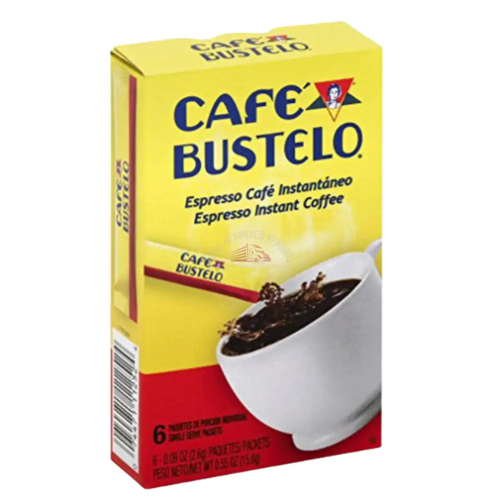 Café Bustelo Instant Coffee Single Serve Packets 6 Ct Coffee