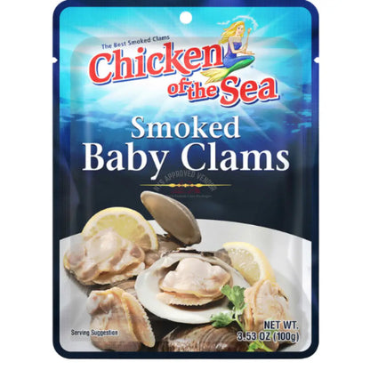 Chicken of the Sea Smoked Clams 3.53 oz. Fish