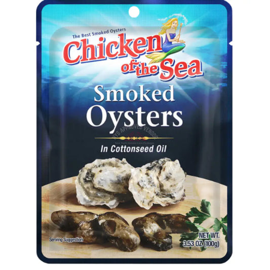 Chicken of the Sea Smoked Oysters 3.53oz. Fish