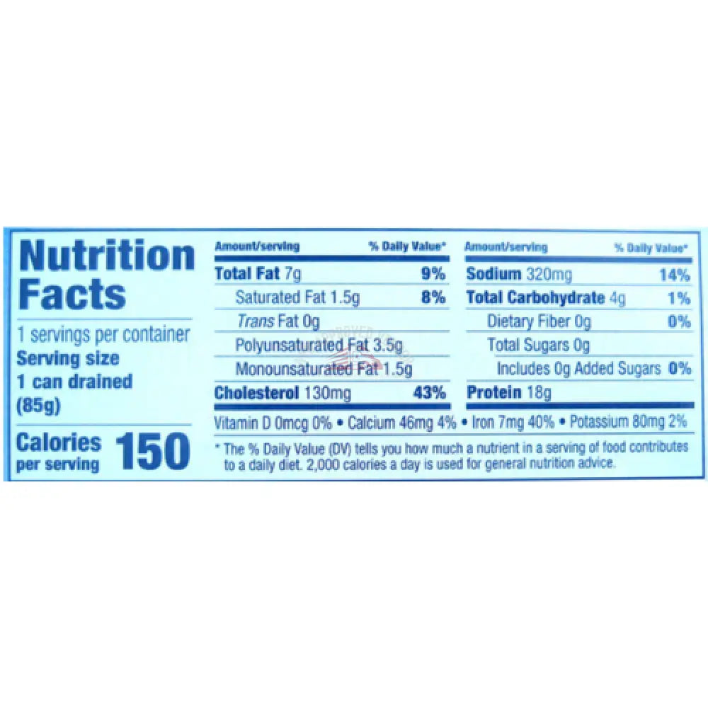 Chicken of the Sea Smoked Oysters 3.53oz. Fish