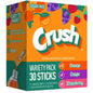 Crush Powdered Drink Mix Variety Pack 30ct Juice