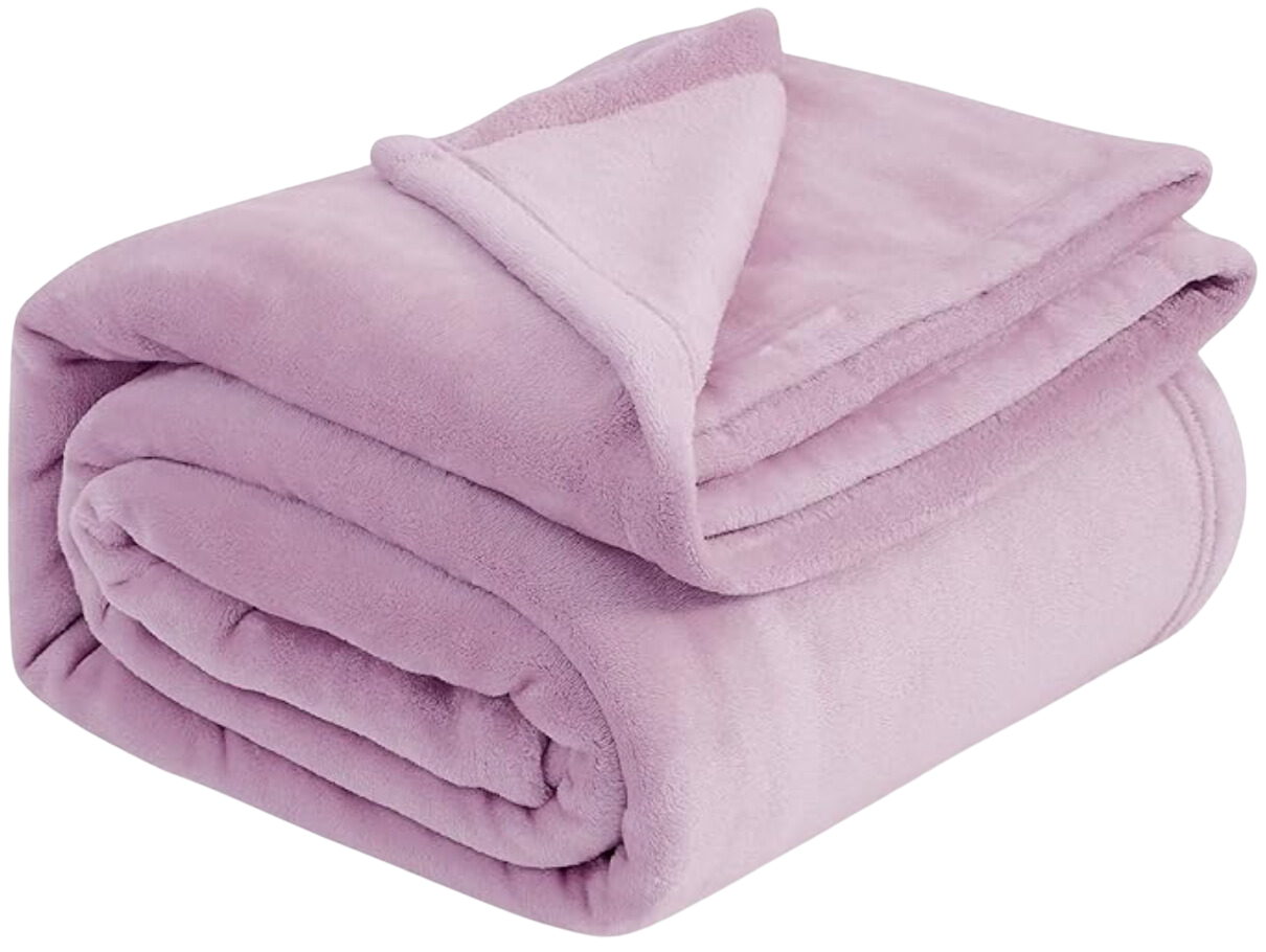 Fire Retardant Blanket (Lilac-Light)