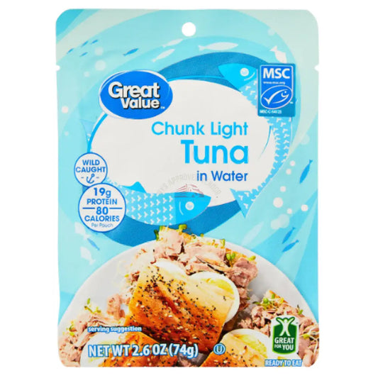 G-V Chunk Light Tuna 2.6oz Fish