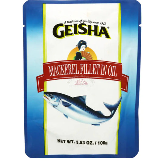 Geisha Mackerel Fillet 3.53 oz. Fish