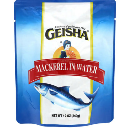 Geisha Whole Mackerel 12 oz. Fish