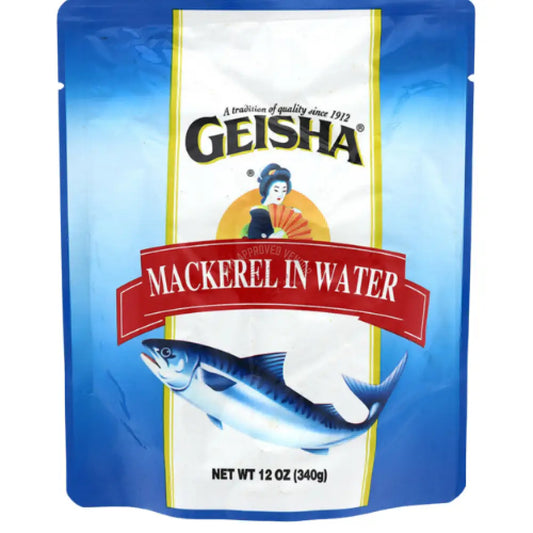 Geisha Whole Mackerel 12 oz. Fish